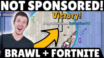 Fortnite Mode + Brawl Stars = SO MUCH FUN! | Going for VICTORY in Zombs Royale!