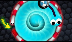 Slither.io HACKER vs PRO Epic Slitherio Gameplay