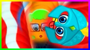 Wormate.io Best Pro Worm Infinite Hunting Big Bad Monster Snakes Wormateio Epic Trolling Gameplay