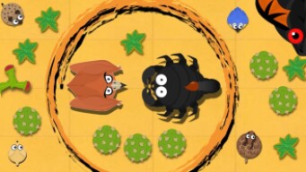 MOPE.IO / PTERODACTYL EATS SCORPION / THE EASIEST WAY TO LEVEL UP