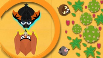 MOPE.IO / PTERODACTYL KILLED BLACK DRAGON / I WAS PLAYING WITH LOVELY FANS & NICE GAMEPLAY