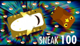 One SnEaKy Boi - Tiger Shark Gameplay Deeeep.io