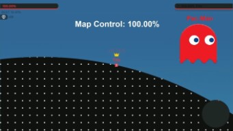 Paper.io 2 Map Control: 100.00% [Pac-Man]