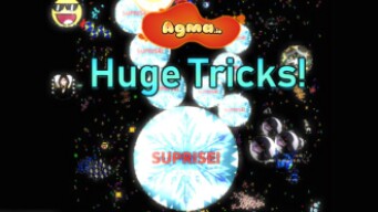 Agma.io - Huge Tricks! + 100XXL Bot gameplay!