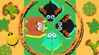 MOPE.IO / TAKING OVER THE ENTIRE SERVER / WOODPECKER EATS TIGER / 2ND CHANCE