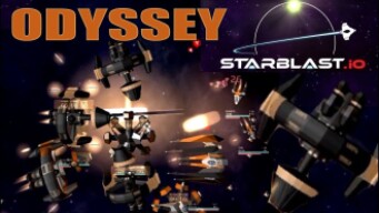 ODYSSEY Team-Mode "Starblast.io" casual gameplay