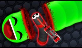 Slither.io 1 Troll Hacker Snake vs 107453 Snakes Epic Slitherio Gameplay!