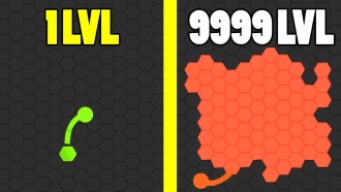 SUPERHEX.IO How To Become A Pro in a Splix + Slither io like game