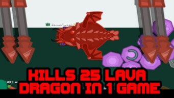 STARVE.IO - I KILLED 25 LAVA DRAGON IN 1 GAMEPLAY (pr0)