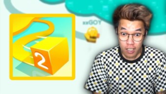 GABISA BERENTI MAIN INI GAME | PAPER.IO 2 | Indonesia Mobile Games