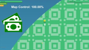 Paper.io 3 Map Control: 100.00% [Monet]
