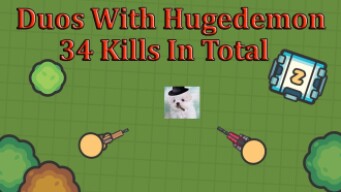 Zombs Royale | Duos With Hugedemon 34 Kills In Total