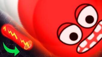 Wormate.io Invisible Trolling Worm Hacked vs Giant Monster Snakes. Best Wormate IO Pro Gameplay