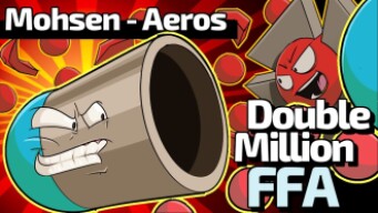 Diep.io - 0 Reload Annihilator 1Million FFA | 2 Double 1M With Aeros