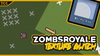*GLITCHED* MAP & TEXTURES Gameplay!! | Zombs Royale
