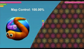 Paper.io 3 Map Control: 100.00% [Slither.io]