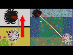 Mope.io - BLACK WIDOW DRAG VULTURE FROM DESERT TO ARCTIC - Mope.io Glitch And Best Moments