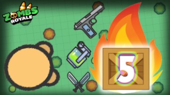 5 BOX ONLY CHALLENGE!! - Zombsroyale.io #11 (challenge) (+skit!)