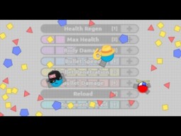 0 Reload Basic Tank + Some Battleship gameplay ;) || Diep.io