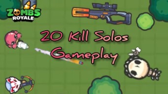 Zombs Royale | 20 Kill Solos Gameplay