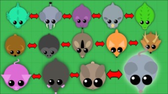 MOPE.IO The REVERSE Food Chain! (All Mope.io Animals Reversed)