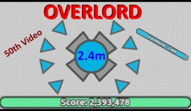 Diep.io | 2.39M Overlord - 50th Video Special!