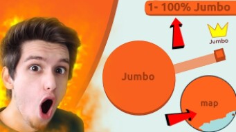 I'm the Biggest! 100% map control on paper.io