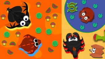 MOPE.IO / KING CRAB TO SCORPION & PTERODACTYL TO LAND MONSTER GAMEPLAY