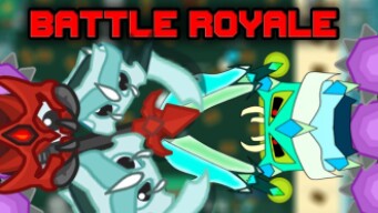 STARVE.IO - AM CREATED BATTLE ROYALE MODE!