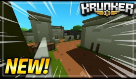 *NEW* KRUNKER.IO MAP! Undergrowth Gameplay! (NEW UPDATE!)