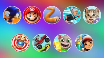 LittleKitten,Sonic,GranRun,Mario Run,KickTheBuddy,slither.io,Hill Climb 2,Tom Gold Run,SubwaySurfers