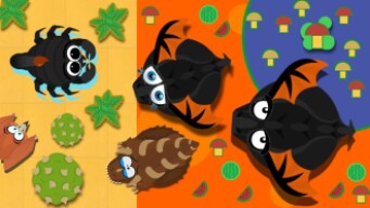 MOPE.IO BLACK DRAGON KILLED DINO MONSTER IN ARENA / STRANGE LAVA LAKE