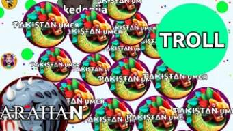 PRO TROLLING NOOB IN AGARIO #7 ( Agar.io Solo Gameplay )