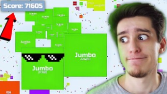 70,000 Score - Agar.io with Squares ( Solo Domination )