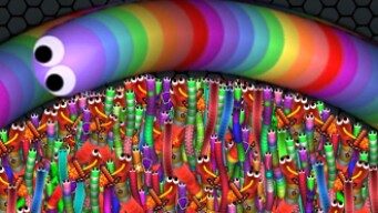 Slither.io 001 Strong Bad Snake Skin Hacked vs. 72227 Snakes Epic Slitherio Gameplay! #11