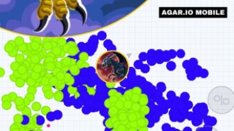 CRAZY DUO TAKEOVER + *NEW* GAME! (Agar.io Mobile Gameplay!)