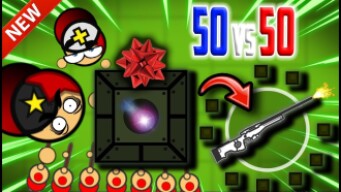 AWM-S GIFT on 50 vs 50 GAMEMODE UPDATE! (Surviv.io Mega Airdrops, Super Soldiers & Funny Highlights)