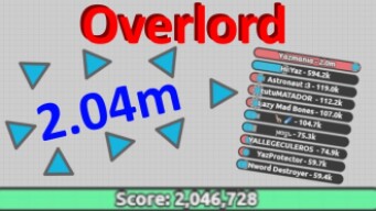Diep.io | 2.04M Overlord - Beware The Drones!