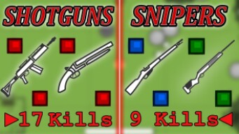SNIPERS VS SHOTGUNS | SURVIV.IO