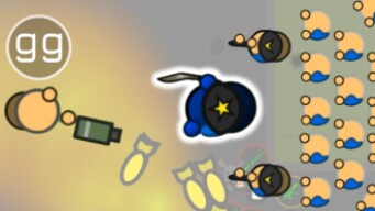 GRENADING THE ENTIRE ARMY IN 50V50 | surviv.io