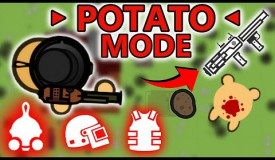 SOLO VS SQUAD IN THE POTATO MODE! | SURVIV.IO