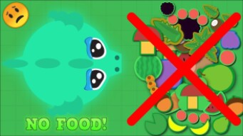 MOPE.IO NO FOOD CHALLENGE! Hardest Mope.io Challenge EVER! [Mopeio Funny Moments]