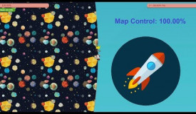 Paper.io 3 Map Control: 100.00% [Rocket]