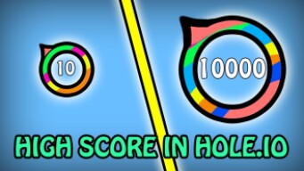 HOLE.IO - I Made HighScore In Hole.io Accidently 4000+ Total Kills OP!!