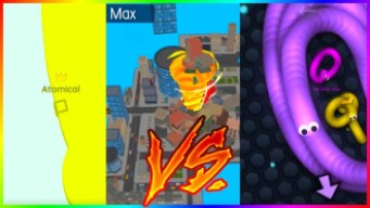 Paper.io 2 VS Hole.io [Tornado.io] VS Slither.io AI 100% Big Max Size Map Control (WORLD RECORD)
