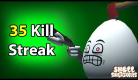 35 Kill Streak! | Shell Shockers