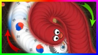 Wormate.io Tiny Pro Trapper Worm Trolling Huge Angry Worms Wormateio Epic Funny Gameplay