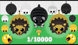 MOPE.IO LUCKIEST GAME YOU WILL EVER SEE // 2X  RARE BLACK MANED LIONS IN A ROW!! (Mopeio Luck)