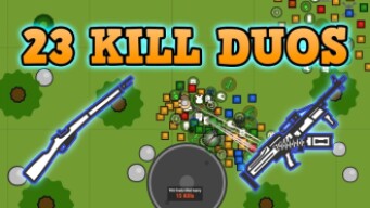 CARRYING A RANDOM IN SURVIV.IO | 23 KILL DUOS
