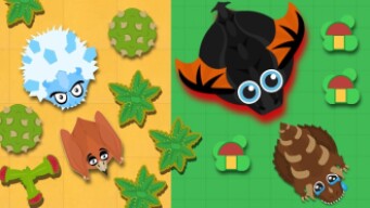 MOPE.IO / BLACK DRAGON KILLED DINO MONSTER / HOW TO FARM IN DESERT
